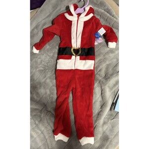 Girls Christmas Santa Costume Size 4T NWT